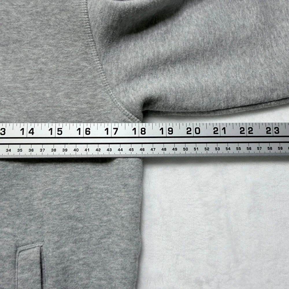 Adidas Hoodie W‎ Baseball Graphic Gray Heathered Logo XS